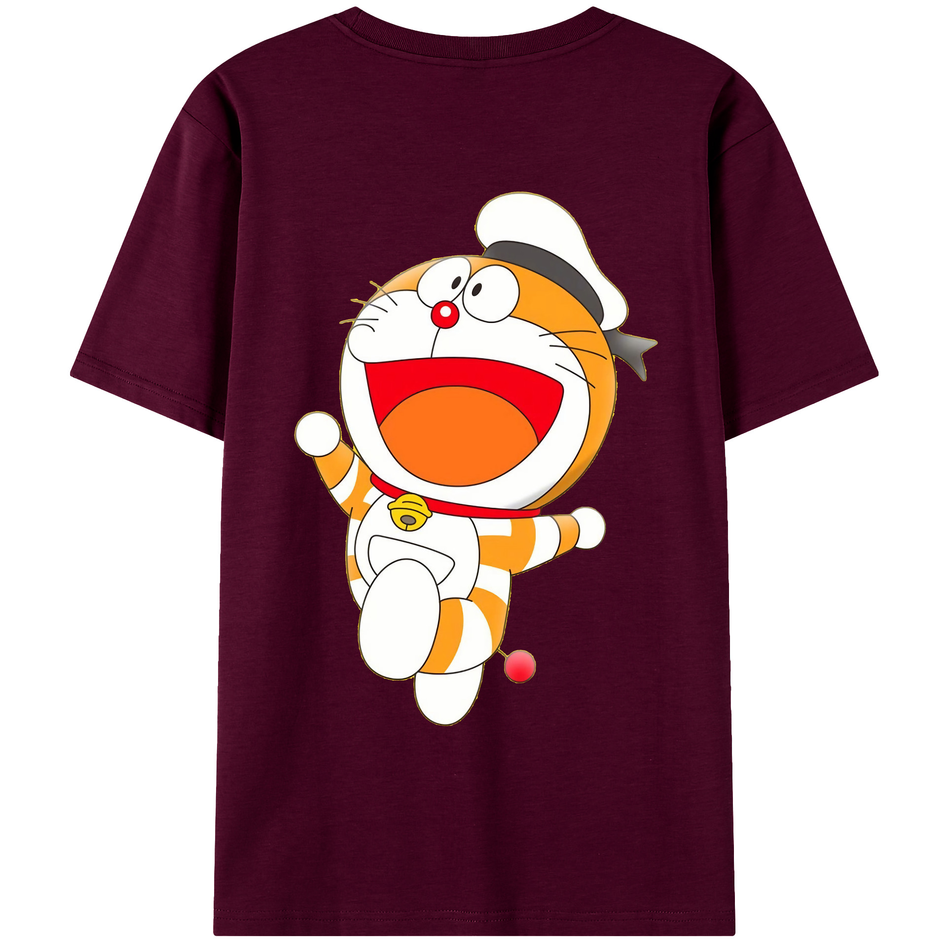 （画像用） ドラえもん Doraemon レディース半袖Tシャツ(バックプリント)
